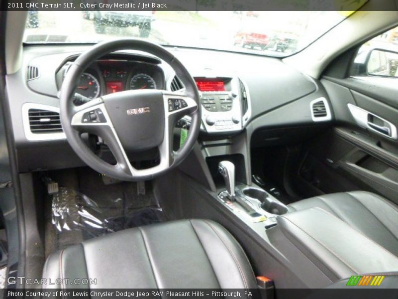 Cyber Gray Metallic / Jet Black 2011 GMC Terrain SLT