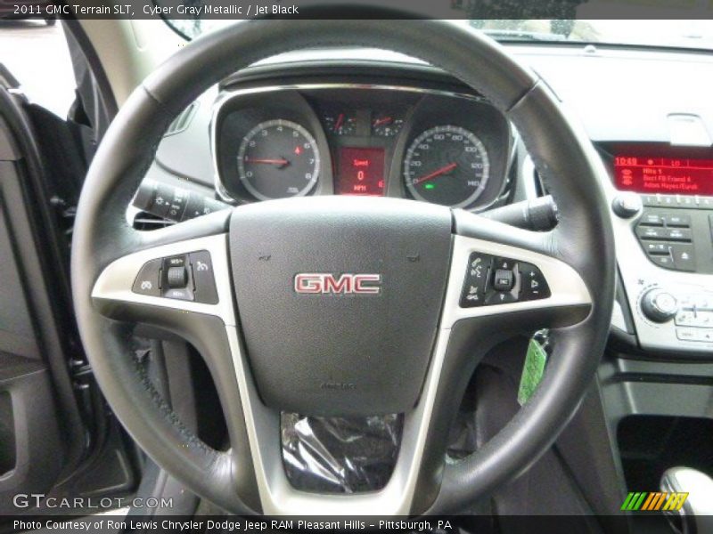 Cyber Gray Metallic / Jet Black 2011 GMC Terrain SLT