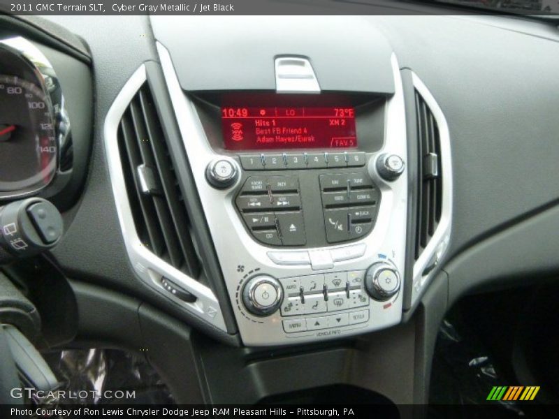 Cyber Gray Metallic / Jet Black 2011 GMC Terrain SLT