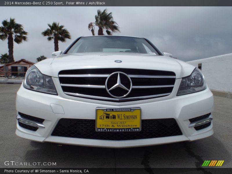 Polar White / Ash/Black 2014 Mercedes-Benz C 250 Sport
