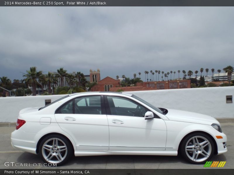 Polar White / Ash/Black 2014 Mercedes-Benz C 250 Sport