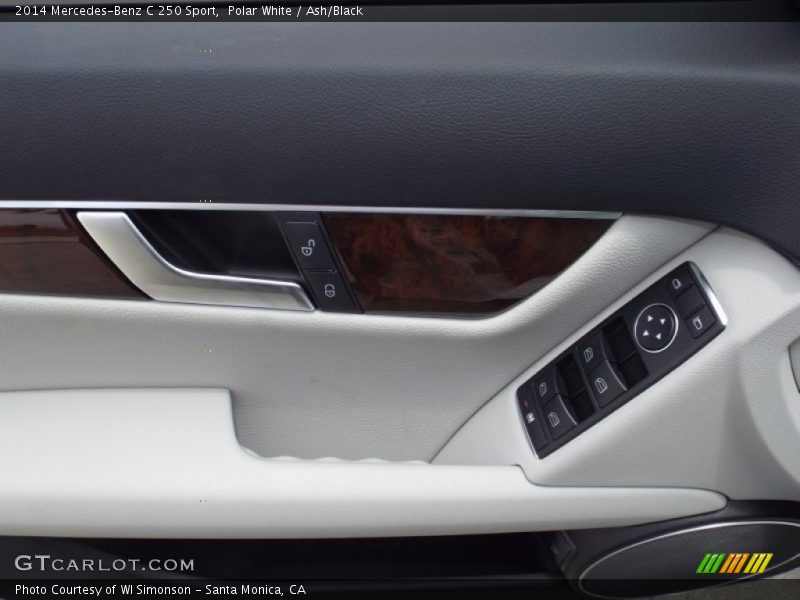 Polar White / Ash/Black 2014 Mercedes-Benz C 250 Sport