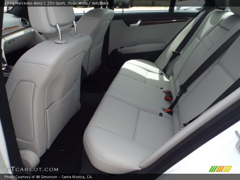 Polar White / Ash/Black 2014 Mercedes-Benz C 250 Sport