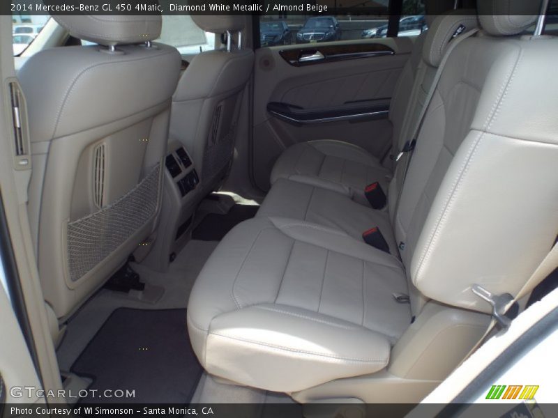 Diamond White Metallic / Almond Beige 2014 Mercedes-Benz GL 450 4Matic