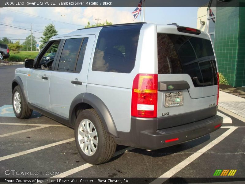 Zambezi Silver Metallic / Black 2006 Land Rover LR3 V8 SE