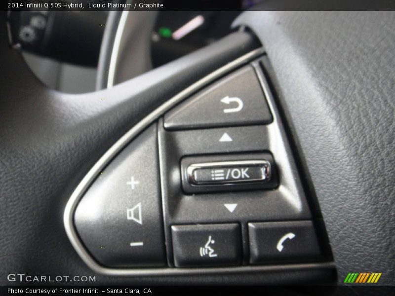 Controls of 2014 Q 50S Hybrid