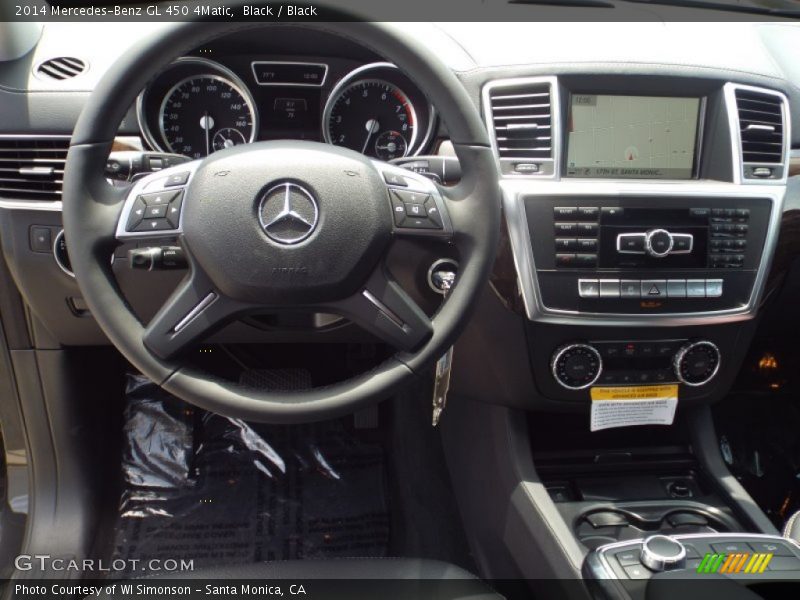 Black / Black 2014 Mercedes-Benz GL 450 4Matic