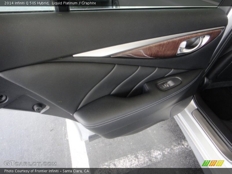 Door Panel of 2014 Q 50S Hybrid