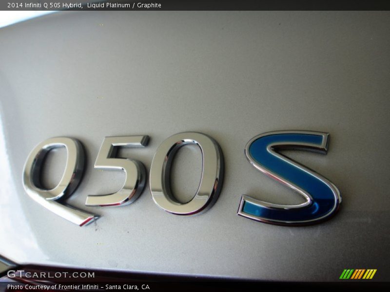  2014 Q 50S Hybrid Logo