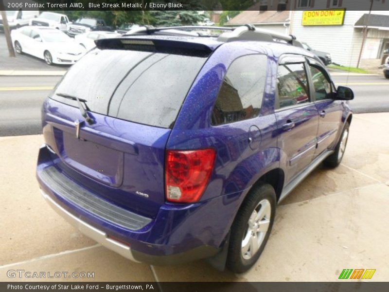 Blue Streak Metallic / Ebony Black 2006 Pontiac Torrent AWD