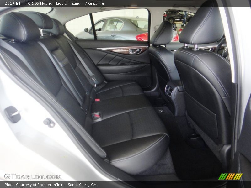 Liquid Platinum / Graphite 2014 Infiniti Q 50S Hybrid