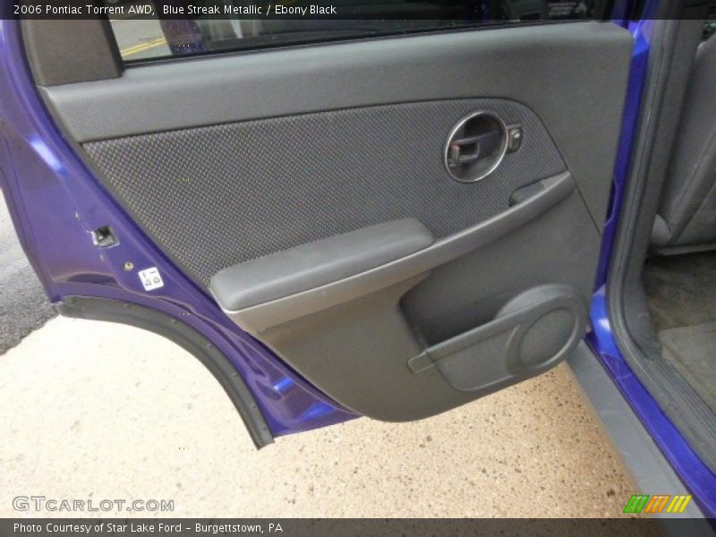 Blue Streak Metallic / Ebony Black 2006 Pontiac Torrent AWD