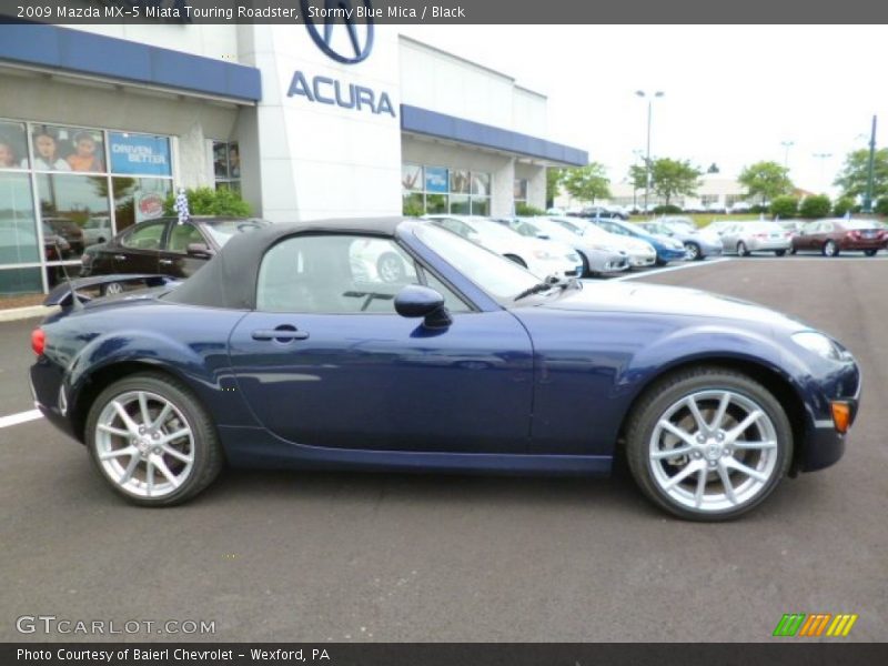  2009 MX-5 Miata Touring Roadster Stormy Blue Mica