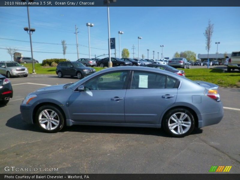 Ocean Gray / Charcoal 2010 Nissan Altima 3.5 SR