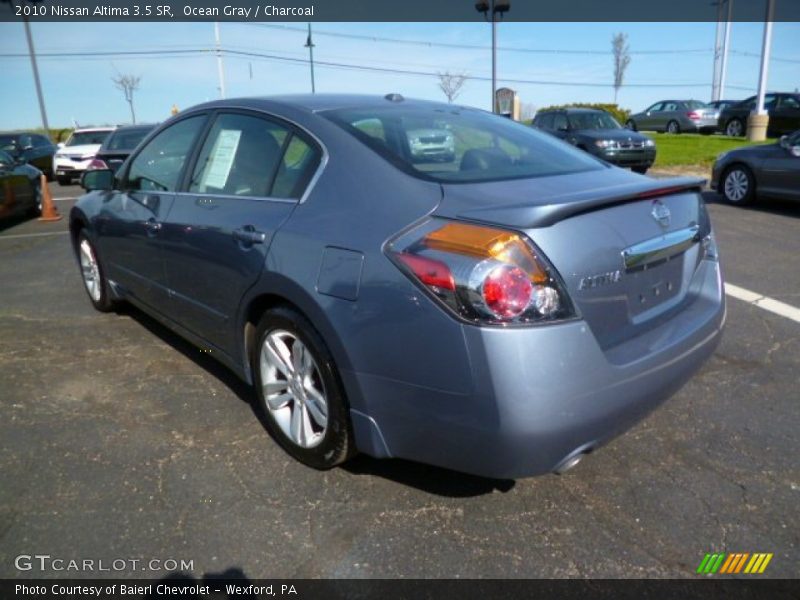 Ocean Gray / Charcoal 2010 Nissan Altima 3.5 SR