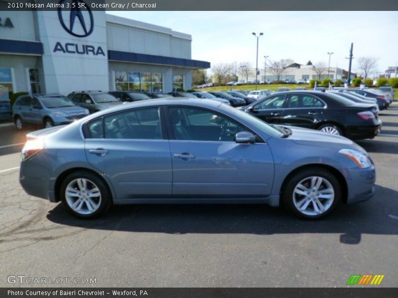 Ocean Gray / Charcoal 2010 Nissan Altima 3.5 SR