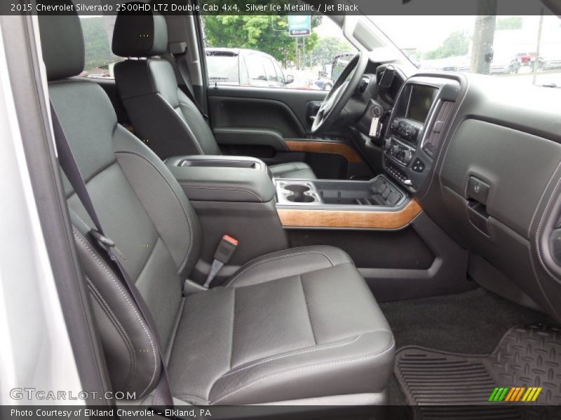  2015 Silverado 2500HD LTZ Double Cab 4x4 Jet Black Interior