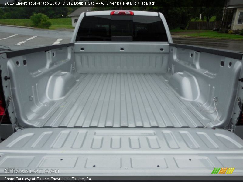 Silver Ice Metallic / Jet Black 2015 Chevrolet Silverado 2500HD LTZ Double Cab 4x4