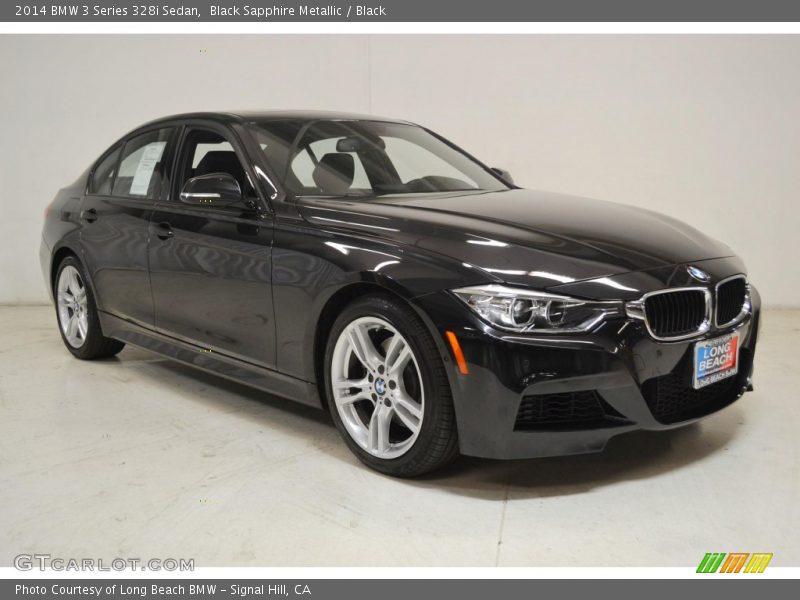 Black Sapphire Metallic / Black 2014 BMW 3 Series 328i Sedan