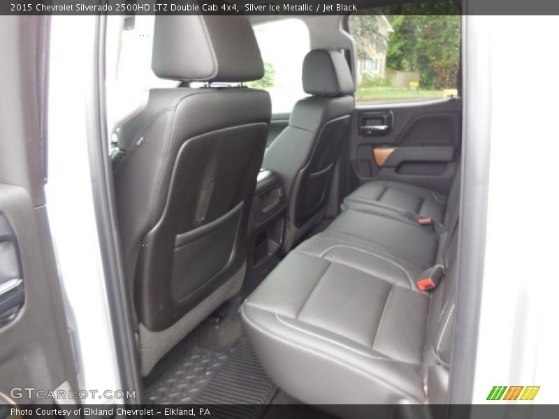 Silver Ice Metallic / Jet Black 2015 Chevrolet Silverado 2500HD LTZ Double Cab 4x4