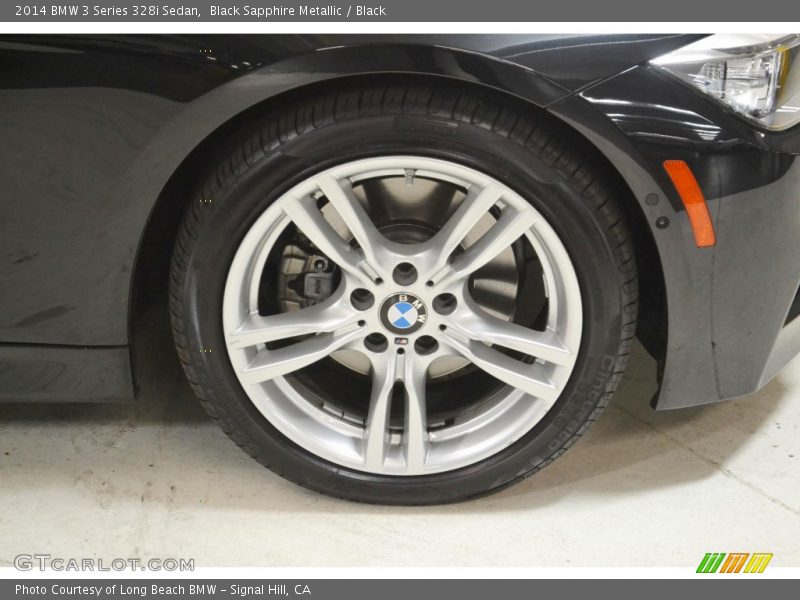 Black Sapphire Metallic / Black 2014 BMW 3 Series 328i Sedan