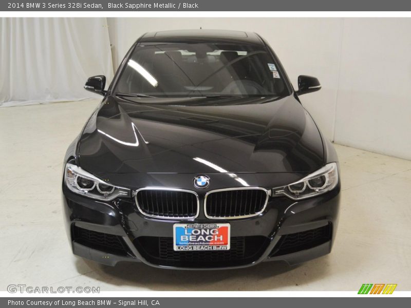 Black Sapphire Metallic / Black 2014 BMW 3 Series 328i Sedan