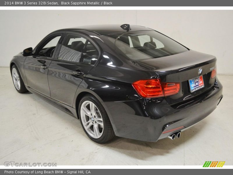 Black Sapphire Metallic / Black 2014 BMW 3 Series 328i Sedan