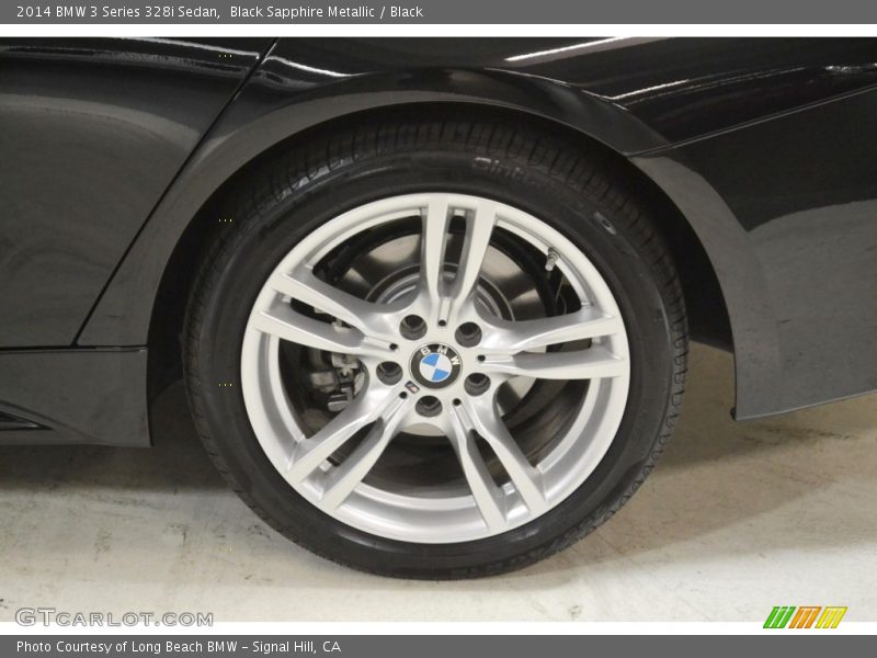 Black Sapphire Metallic / Black 2014 BMW 3 Series 328i Sedan