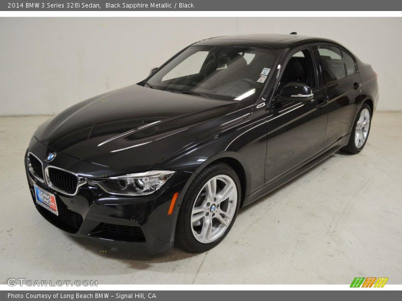 Black Sapphire Metallic / Black 2014 BMW 3 Series 328i Sedan
