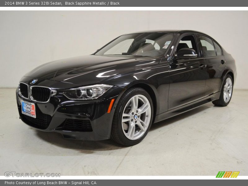 Black Sapphire Metallic / Black 2014 BMW 3 Series 328i Sedan