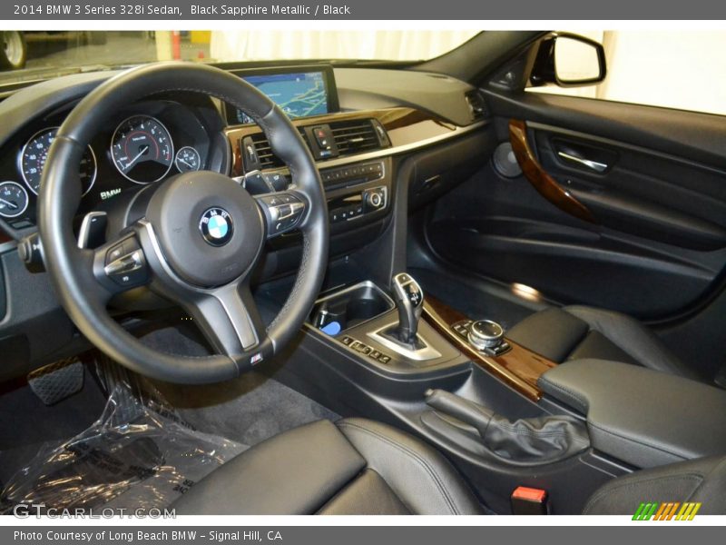 Black Sapphire Metallic / Black 2014 BMW 3 Series 328i Sedan