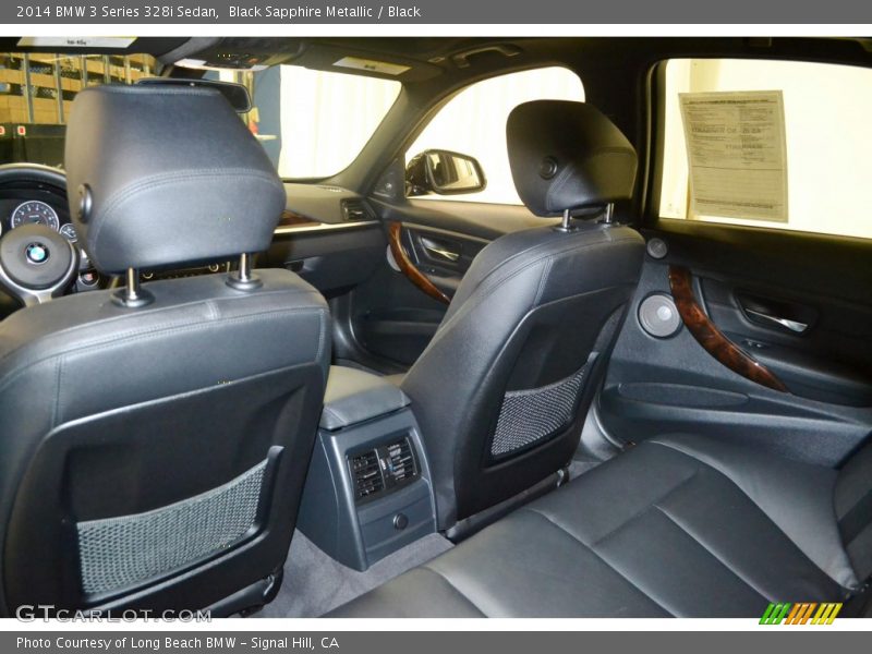 Black Sapphire Metallic / Black 2014 BMW 3 Series 328i Sedan