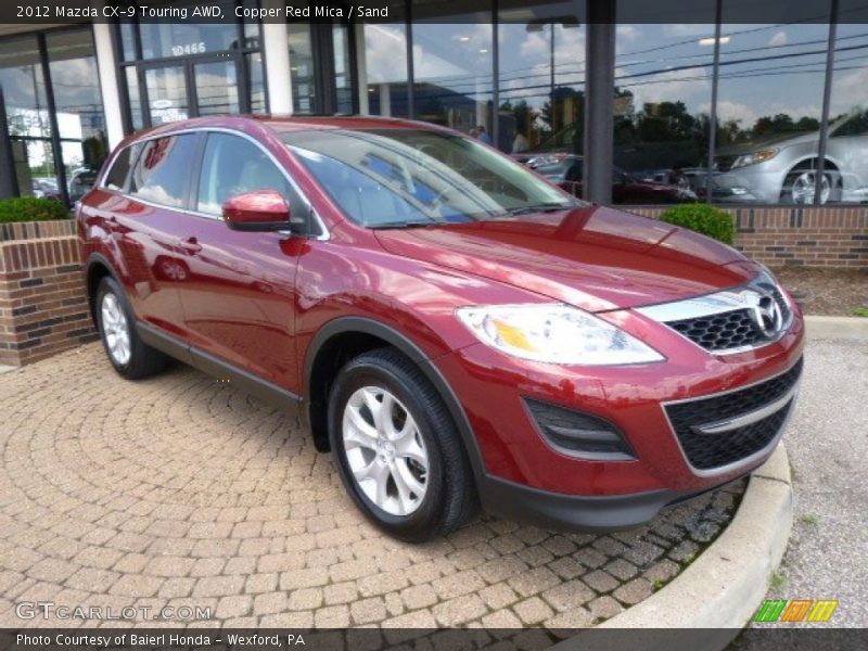 Front 3/4 View of 2012 CX-9 Touring AWD