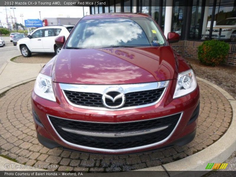 Copper Red Mica / Sand 2012 Mazda CX-9 Touring AWD
