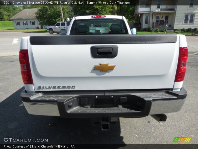 Summit White / Dark Titanium 2014 Chevrolet Silverado 2500HD WT Regular Cab 4x4