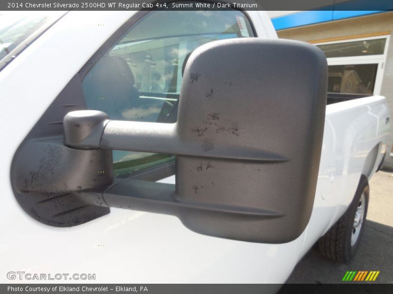 Summit White / Dark Titanium 2014 Chevrolet Silverado 2500HD WT Regular Cab 4x4