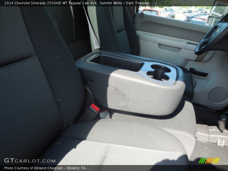 Summit White / Dark Titanium 2014 Chevrolet Silverado 2500HD WT Regular Cab 4x4