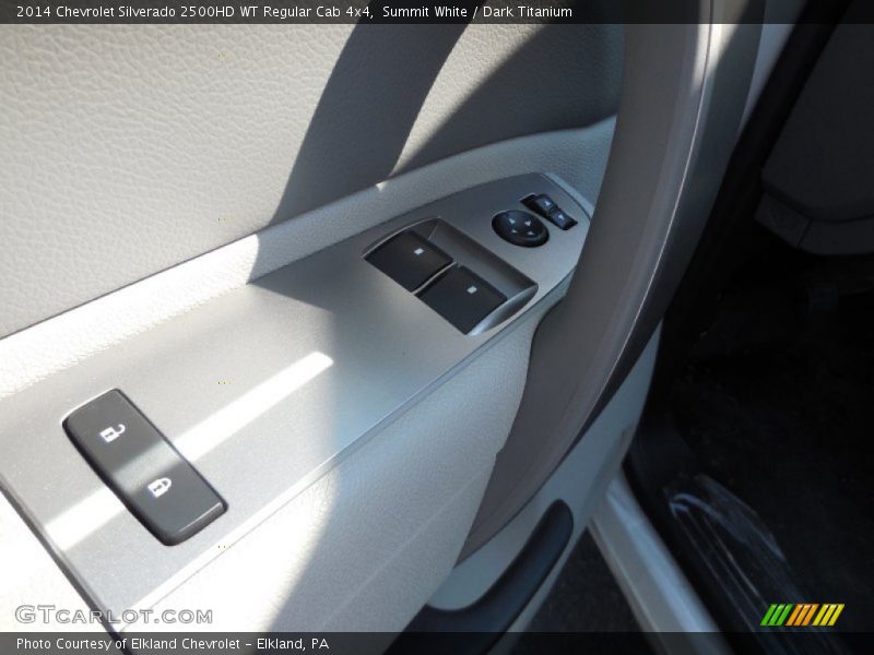 Summit White / Dark Titanium 2014 Chevrolet Silverado 2500HD WT Regular Cab 4x4