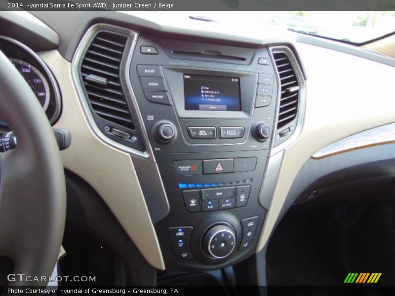 Juniper Green / Beige 2014 Hyundai Santa Fe Sport AWD