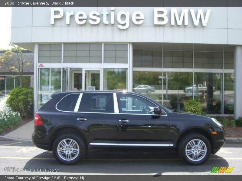 Black / Black 2008 Porsche Cayenne S