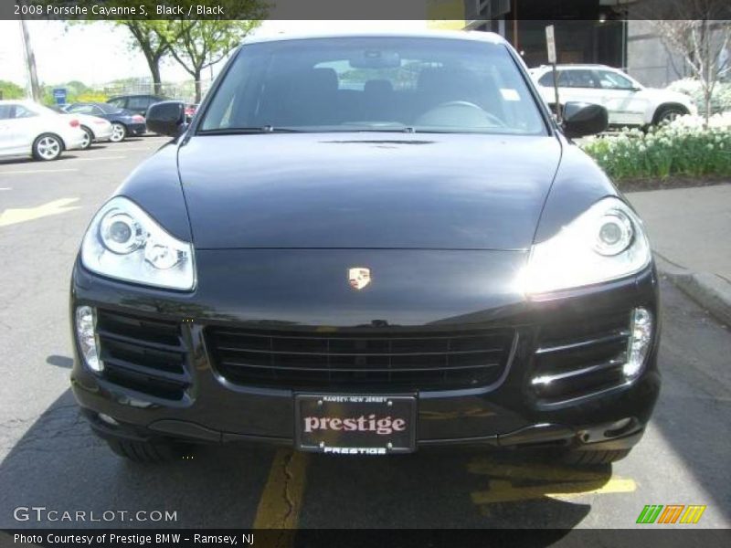 Black / Black 2008 Porsche Cayenne S