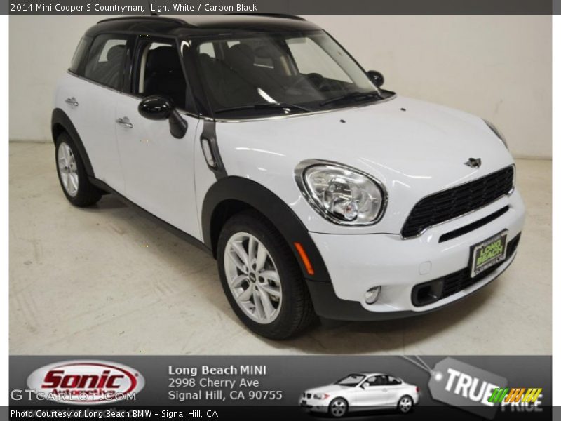 Light White / Carbon Black 2014 Mini Cooper S Countryman