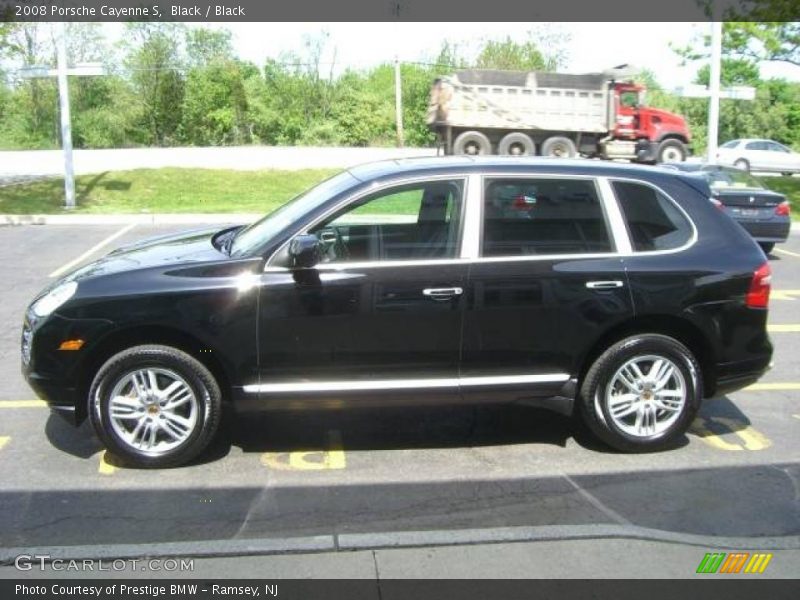 Black / Black 2008 Porsche Cayenne S