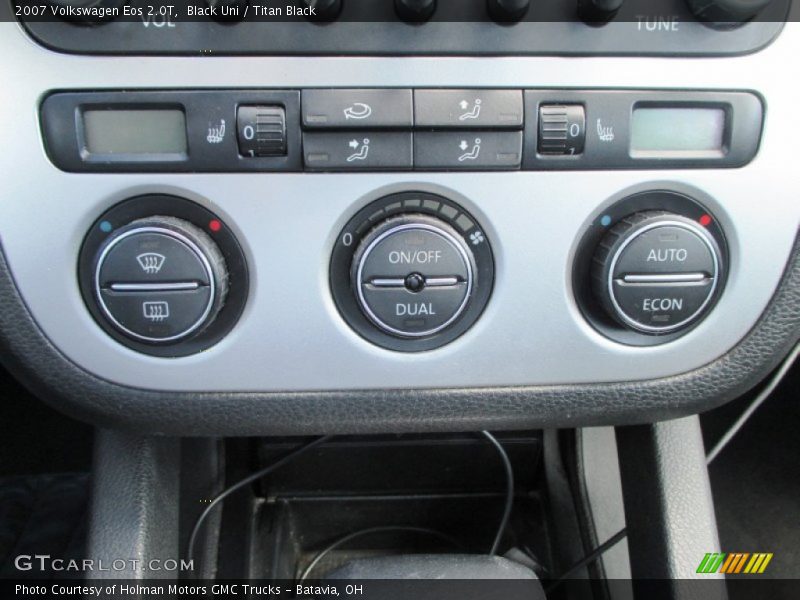 Controls of 2007 Eos 2.0T