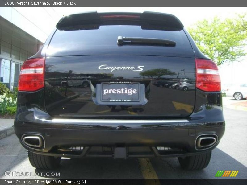 Black / Black 2008 Porsche Cayenne S