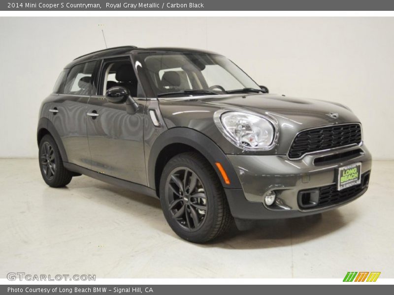 Royal Gray Metallic / Carbon Black 2014 Mini Cooper S Countryman