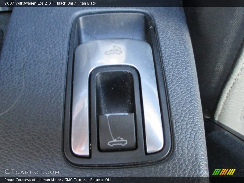Black Uni / Titan Black 2007 Volkswagen Eos 2.0T