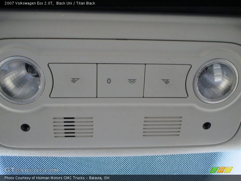 Black Uni / Titan Black 2007 Volkswagen Eos 2.0T