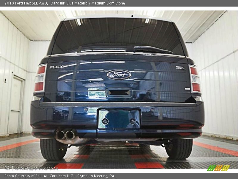 Dark Ink Blue Metallic / Medium Light Stone 2010 Ford Flex SEL AWD