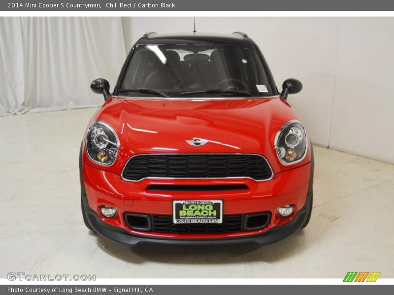 Chili Red / Carbon Black 2014 Mini Cooper S Countryman